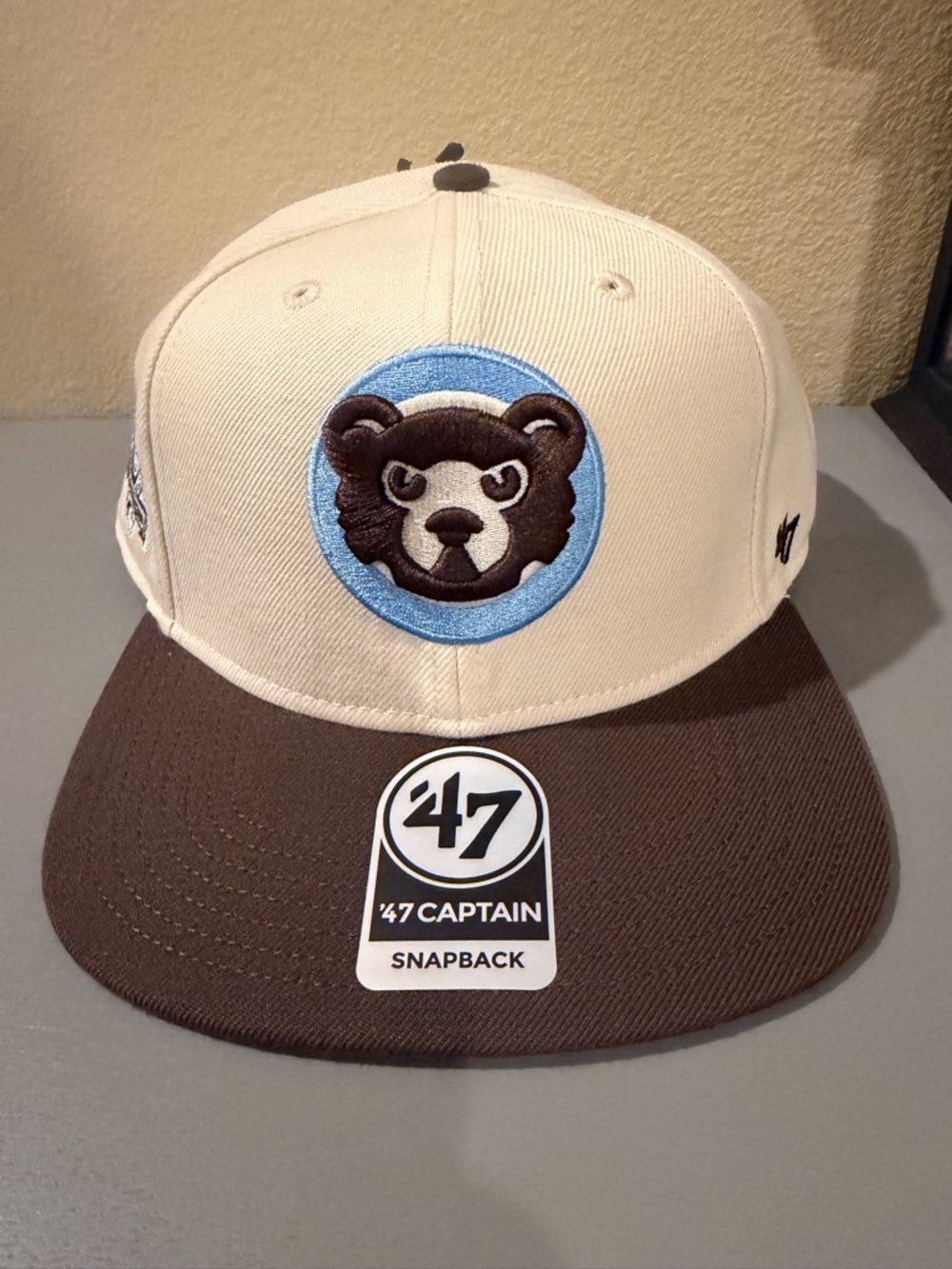Chicago Cubs ’47 Captain Snapback – 1990 All-Star Game Patch – NWT
